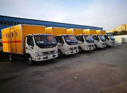 大涌镇爆破器材运输车